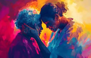 two people